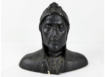 Dante Alighieri Ceramic Bust