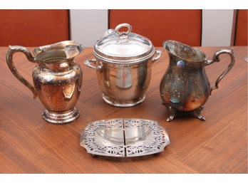 Good Collection Of Silver Plated Entertaining Items