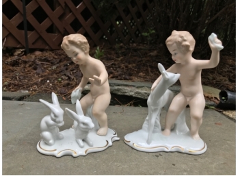 Wallendorf Porcelain Figurines - Two Figures