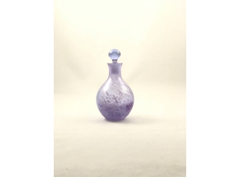 Hand Blown Scottish Glass Decanter By Caitness