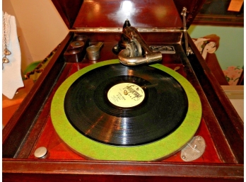 Antique 1916 Victor Victrola Talking Machine VV-IX 281865G Table Top Phonograph