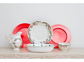Holiday Serving Pieces