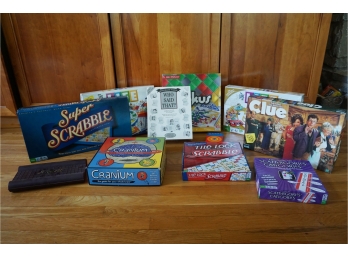 Group Of Classic Board Games