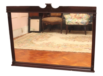 Federal Style Mahogany Wood Framed Mirror