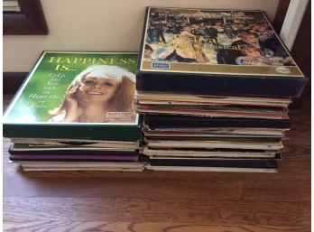 Pile Of LP Records