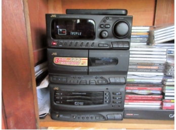 JVC Compact CD / Stereo Unit With Two Speakers