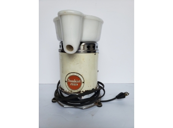 Vintage Electric SunKist Juicer