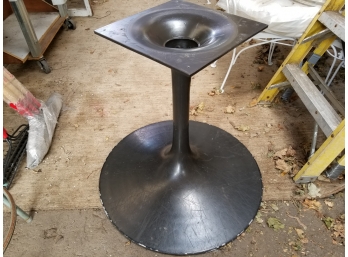 Vintage Aluminum  Large Tulip Table Base
