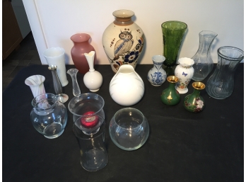 Royal Doulton, Lenox, Ansley, Delft, And Other Vases
