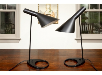 Pair Of Contemporary Desk Lamps