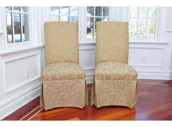 Pair Lillian August Parson Style Chairs