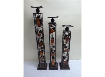 Set Of Candle Holder Stands