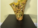 Beautiful Ribbon Form Tall Vase