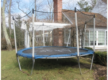 Outdoor   “jumpsport” Trampoline (See Pictures And Description)