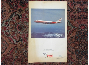 Vintage 1971 / 1972 TWA “Special” Calendar