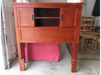 Stained Pine Cabinet