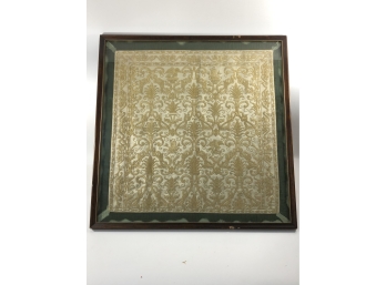 19th C. Antique Golden Thread Embroidery