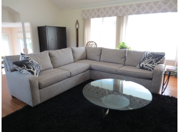 Two-piece Sectional Purchased From Lillian August (MSRP $4,000.00)