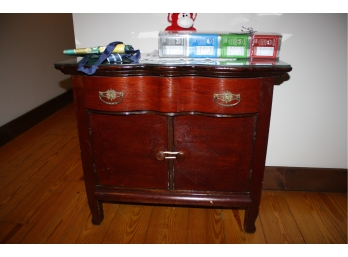 Small Antique Commode Cabinet
