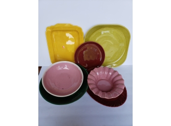 Vintage Ceramic Plate Lot