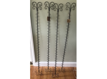 Four Pier 1 Imports Scroll Photo Holders