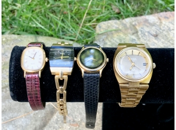 Four Women's Wristwatches