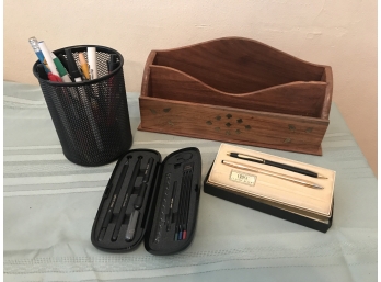 Group Of Desk Items