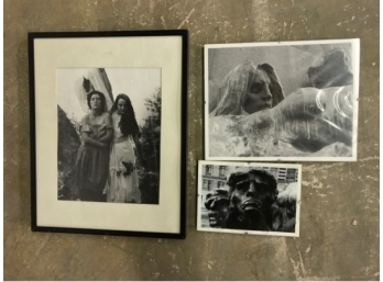 Three Interestring Black And White Photographs