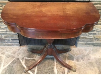 Duncan Phyfe Style  Antique Game Table