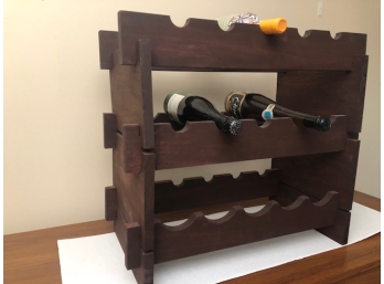Arts & Crafts Style Wine Rack