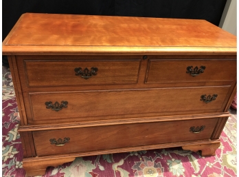 Vintage Lane Cedar Chest With Pull Out Bottom Drawer
