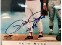 Pete Rose Autographed Color 8' X 10' Photo