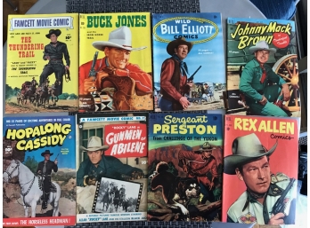 Western Themed Vintage Comics
