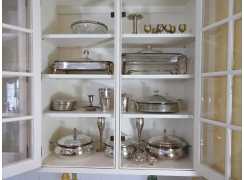 4 Shelves Attractive Silver Toned Kitchenware