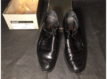 Bally Of Switzerland Box Calf Patent Leather Mens Shoe  9D
