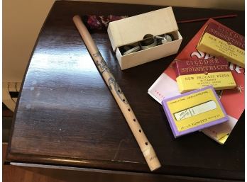 Vintage Music Reed Lot W/Extras