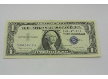 1957 $1 Silver Certificate Note