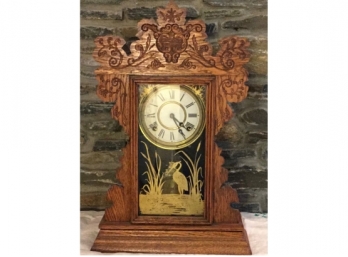 Antique Sessions Wind Up Mantle Clock