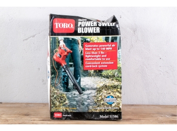 Toro Electric Power Sweep Blower