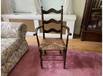 Bullard's Antique Rush Chair