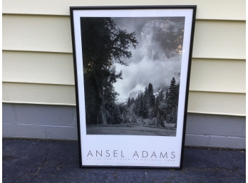 Ansel Adams Framed “El Capitan” Yosemite National Park Print