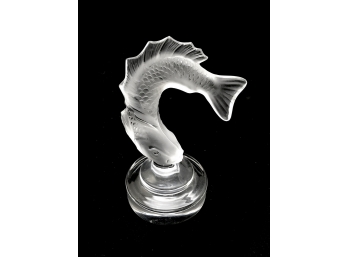 Lalique France Koi Fish Sculpture