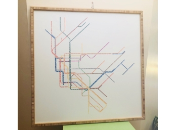 Deny Designs NYC Subway Map