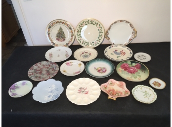Limoges, Lenox And Other Decor Plates