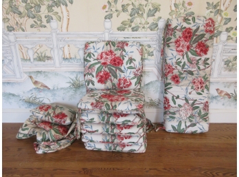 Group Of Floral Cushions