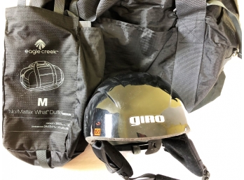 Premium GIRO XS/S Helmet And No Matter What Duffel