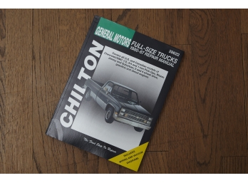 Chilton - GM Full-Size Trucks 1980 - 87, Repair Manual - Brand New
