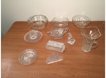 Cut Glass And Other Glass Decor