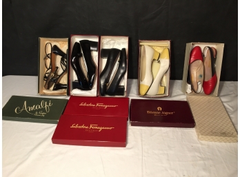 Salvatore Ferragamo And Other Ladies Designer Shoes