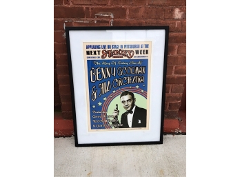 Benny Goodman Framed Poster